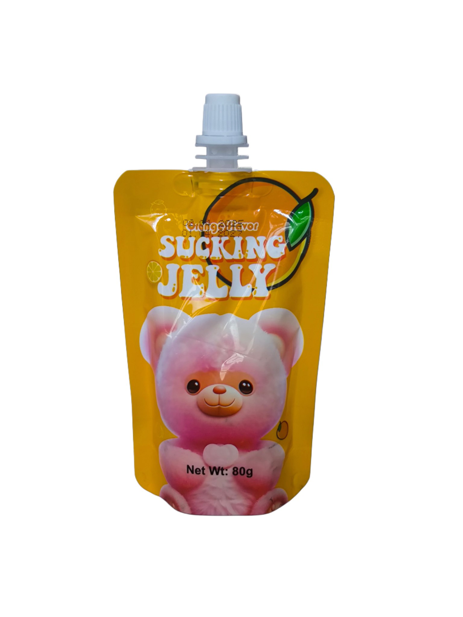 آبمیوه ژله‌ای خرسی – بدون شکر با طعم پرتقال | محصول چین