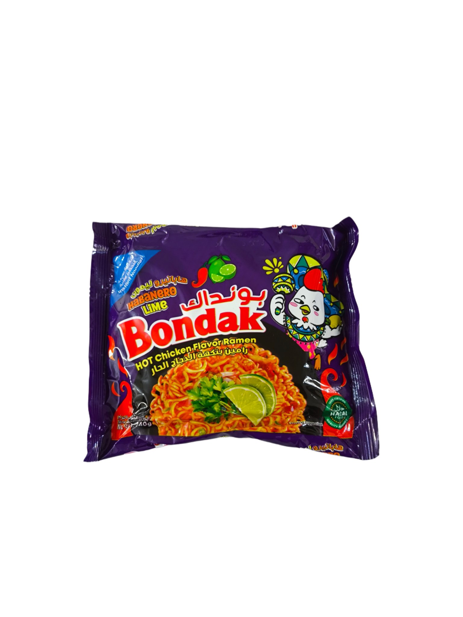 نودل بونداک لیمو و سبزیجات | ۱۴۰ گرمی – محصول چین
