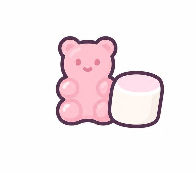پاستیل و مارشمالو